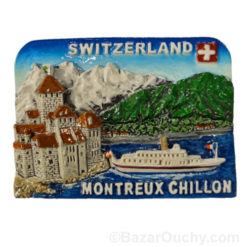 Kühlschrankmagnete Montreux-Chateau Chillon