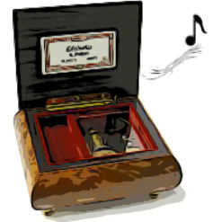 Swiss music box