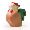 Swiss wooden toy rooster
