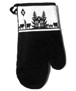 Gant de cuisine découpage suisse poya