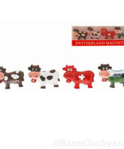 Set petit magnet vache suisse