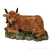 Vache suisse figurine