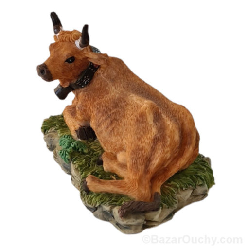 Vache suisse figurine