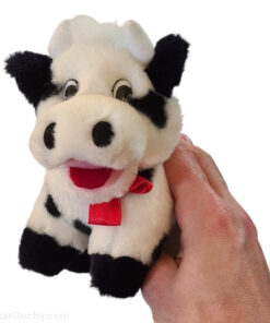 Vache suisse peluche jouet