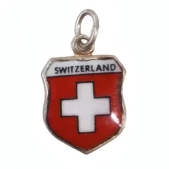 Breloque écusson suisse