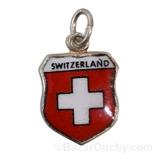 Swiss cross charm