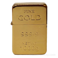 gold bar zippo