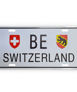 Plaque voiture Bern BE en métal