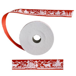 Swiss poya fabric decoupage ribbon