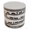 Caja moo vaca decoupage Poya