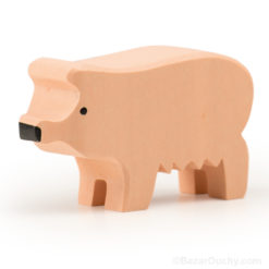 Swiss wooden pig