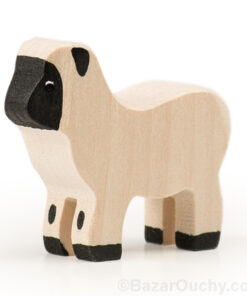 Mouton jouet en bois suisse