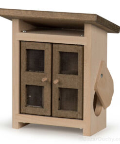 Clapier à lapin en bois