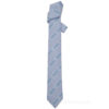 Cravatta blu stella alpina