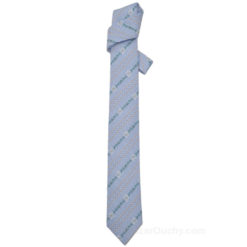 Cravatta blu stella alpina
