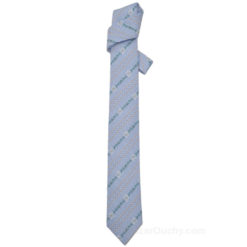 Blue edelweiss tie