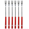 Swiss cross fondue fork