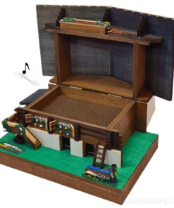 Chalet à musique suisse en bois