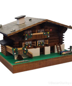 Chalet à musique suisse en bois