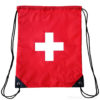 sac à dos ficelle croix suisse