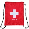 Sac dos ficelle croix suisse rouge