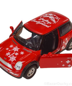 Voiture Mini cooper croix suisse