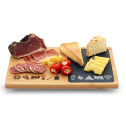 Swiss slate cheese board