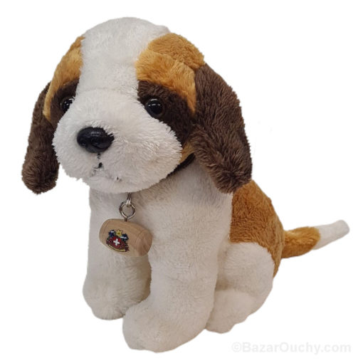 Saint Bernard dog plush - Sitting