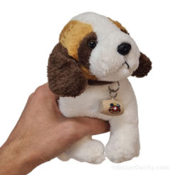 Saint Bernard dog plush - Sitting
