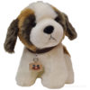 Peluche chien saint bernard - Assis