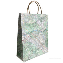 Paper bag - Swiss map_