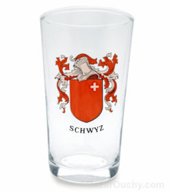 Canton Schwyz white wine glass