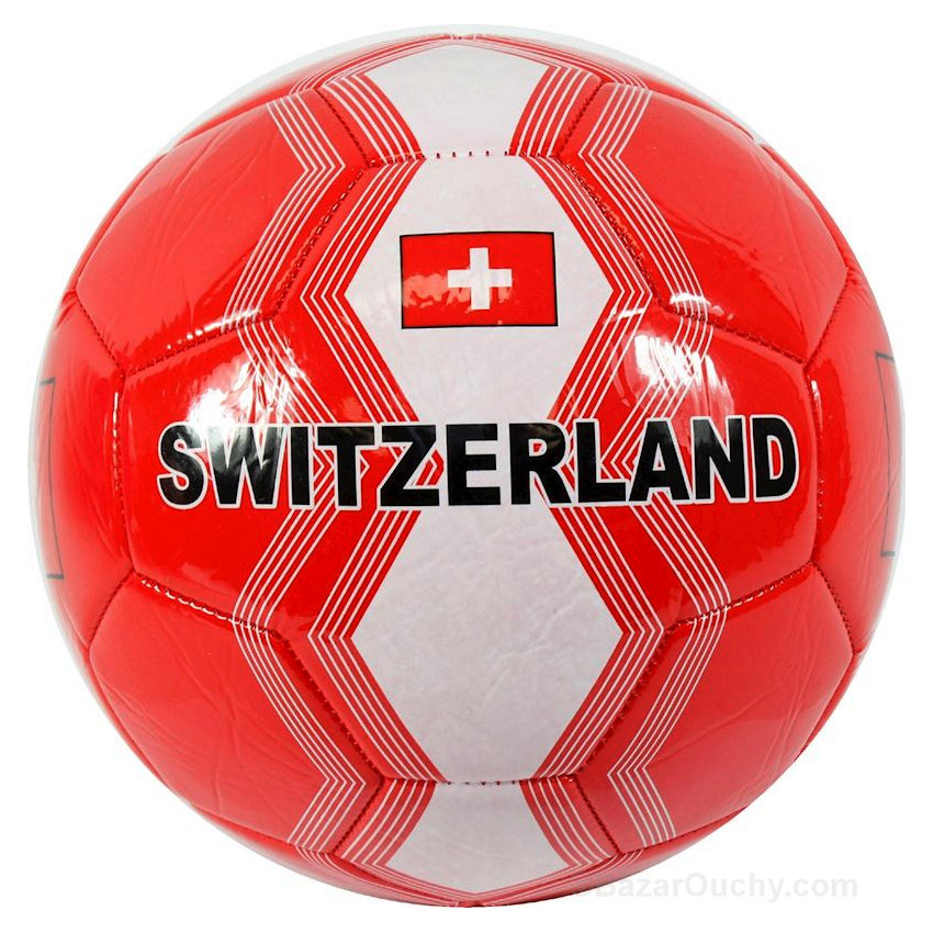 Ballon foot Croix suisse - BazarOuchy