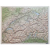 Swiss 3D relief map