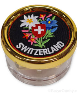 Boite à musique suisse - PP - Fleurs_