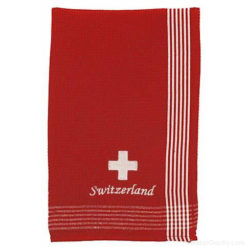 Swiss kitchen linen - Traditional - Swiss cross