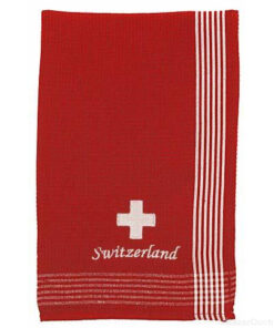 Linge cuisine suisse - Traditionnel - Croix suisse