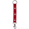 Swiss cross keychain strap