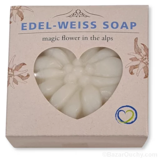 Jabón de edelweiss suizo