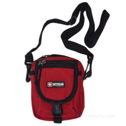 Sac bandouillère - Suisse - Rouge petit_