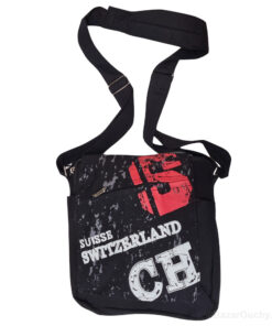 Sacoche suisse - Noir - Grande