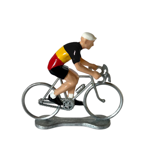 Kleines Miniatur-Metallfahrrad Belgien - Bernard et Eddy