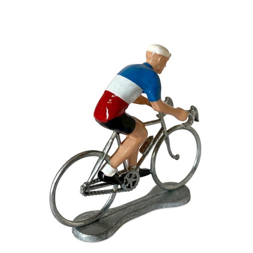 Piccola bicicletta in metallo in miniatura - Francia - Bernard et Eddy