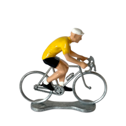Piccola bicicletta in metallo in miniatura - Maglia gialla - Bernard et Eddy