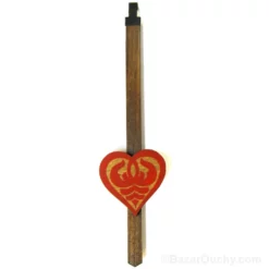 Balancier horloge coucou - Pendule - Bois - Coeur