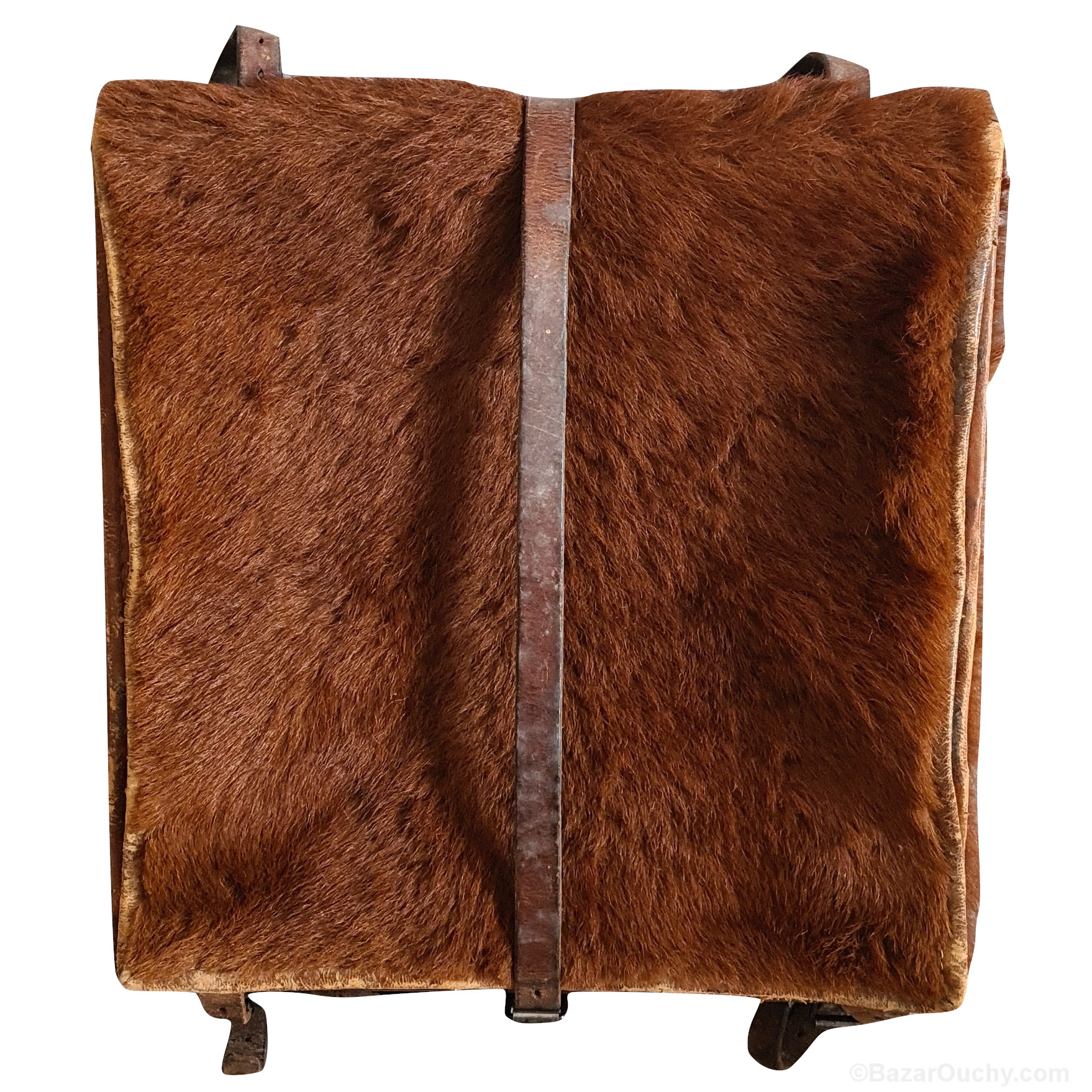 Peau pour établi, cuir de vache, noir, 90 cm | 312521