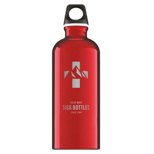 SIGG 8744.60 water bottle alu_traveller_mountain_red
