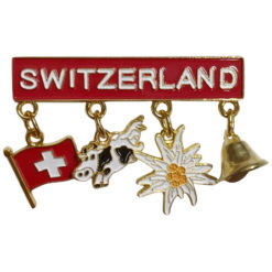 Magnet métal suisse breloques