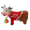 Swiss chocolate cow magnet magnet