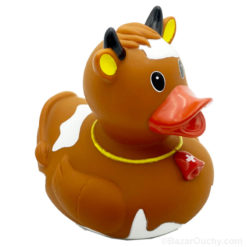 Cow-shaped Swiss bath duck